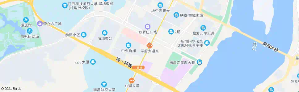 南昌兴业大道东_公交站地图_南昌公交_妙搜公交查询2025