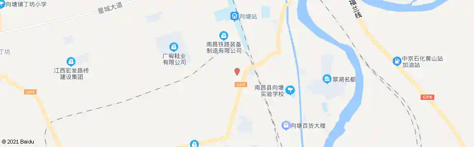 南昌向塘村_公交站地图_南昌公交_妙搜公交查询2025