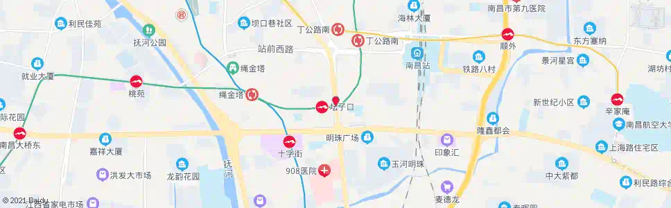 南昌江电_公交站地图_南昌公交_妙搜公交查询2025