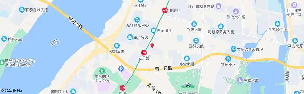 南昌喜盈门停车场_公交站地图_南昌公交_妙搜公交查询2025
