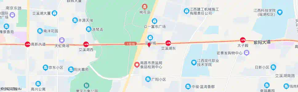 南昌泰豪高新工业园_公交站地图_南昌公交_妙搜公交查询2025