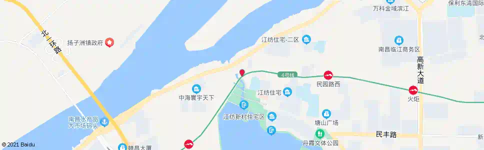 南昌塘山_公交站地图_南昌公交_妙搜公交查询2025
