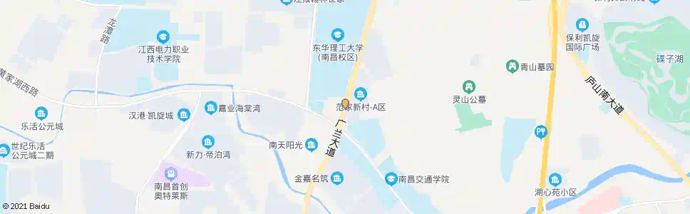 南昌广兰大道_公交站地图_南昌公交_妙搜公交查询2025