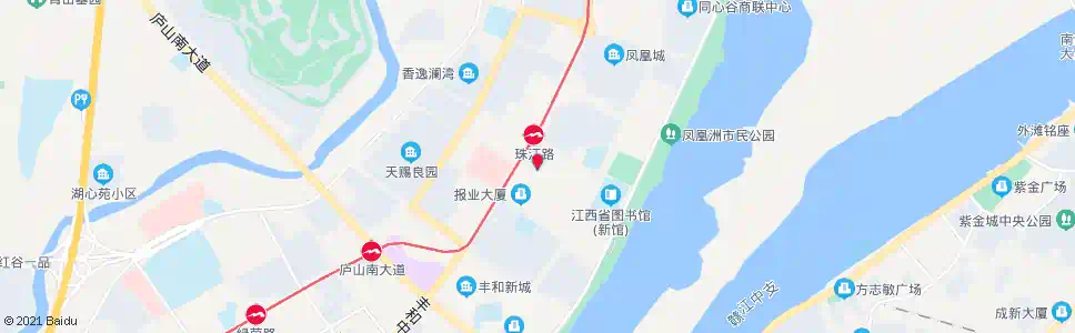 南昌社保大楼_公交站地图_南昌公交_妙搜公交查询2025