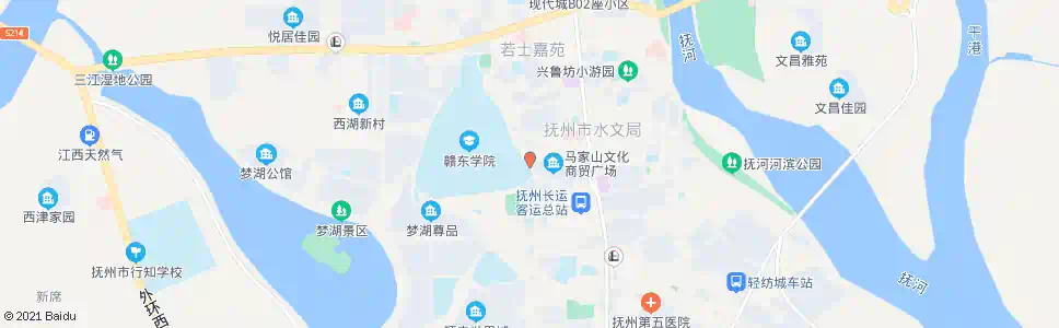 南昌东华理工站_公交站地图_南昌公交_妙搜公交查询2025