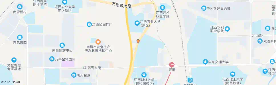 南昌财大西门_公交站地图_南昌公交_妙搜公交查询2025