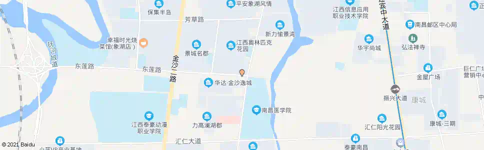 南昌东莲路东口_公交站地图_南昌公交_妙搜公交查询2025