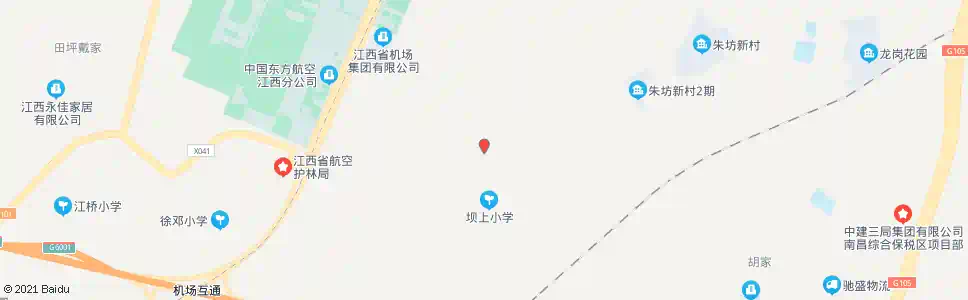 南昌坝上村_公交站地图_南昌公交_妙搜公交查询2025