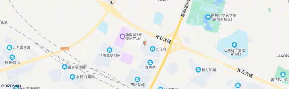 南昌华南城_公交站地图_南昌公交_妙搜公交查询2025