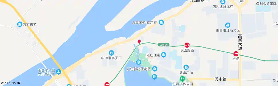 南昌塘山停车场_公交站地图_南昌公交_妙搜公交查询2025