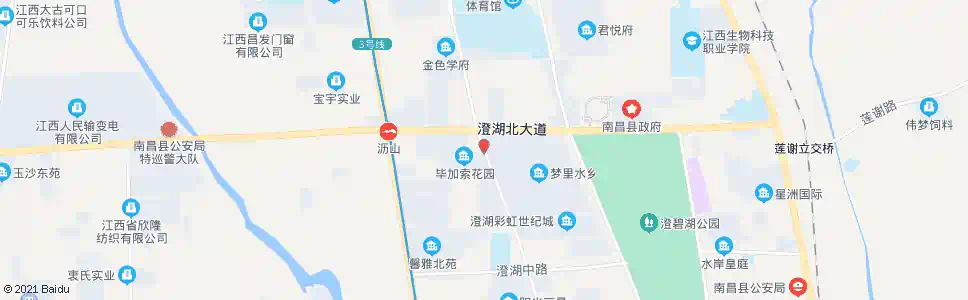 南昌莲西路_公交站地图_南昌公交_妙搜公交查询2025