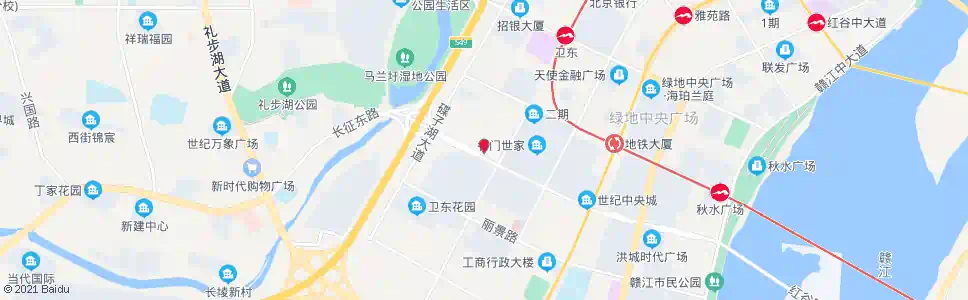南昌联泰香域中央_公交站地图_南昌公交_妙搜公交查询2025