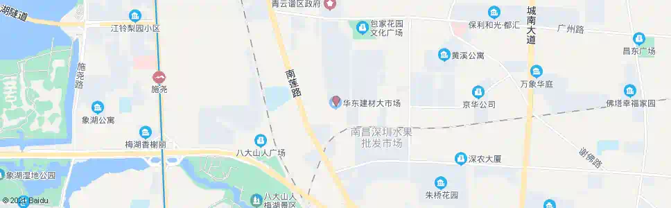 南昌华东建材城_公交站地图_南昌公交_妙搜公交查询2025