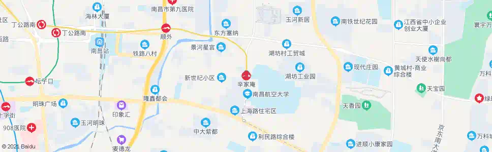 南昌辛家庵_公交站地图_南昌公交_妙搜公交查询2025