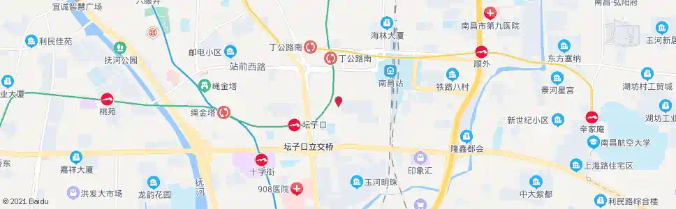 南昌华润万家_公交站地图_南昌公交_妙搜公交查询2025