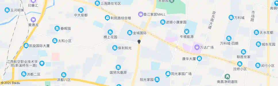 南昌墅溪中路_公交站地图_南昌公交_妙搜公交查询2025