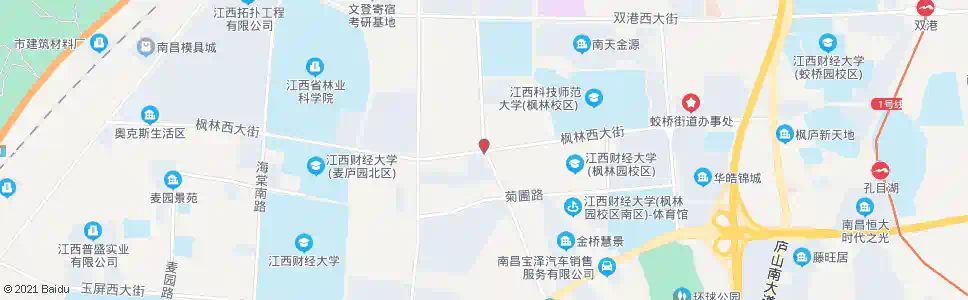 南昌富樱路枫林口_公交站地图_南昌公交_妙搜公交查询2025