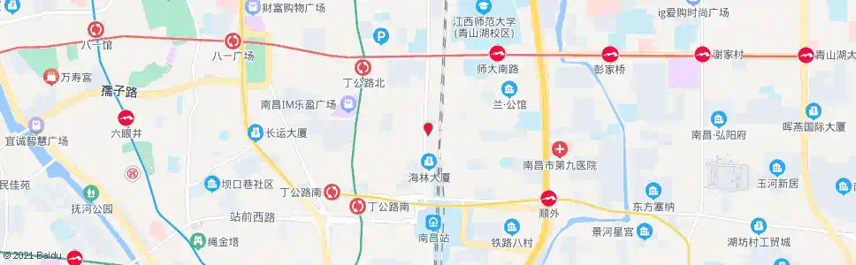 南昌岔道口西路_公交站地图_南昌公交_妙搜公交查询2025