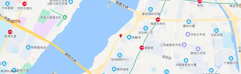 南昌灌婴路西口_公交站地图_南昌公交_妙搜公交查询2025