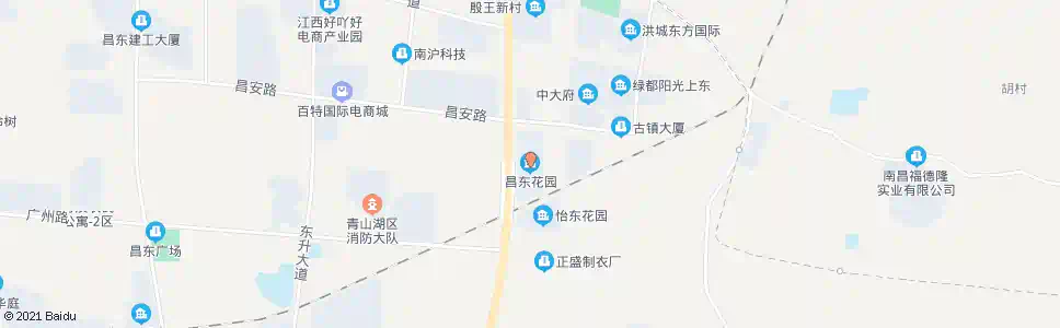 南昌昌东花园_公交站地图_南昌公交_妙搜公交查询2025