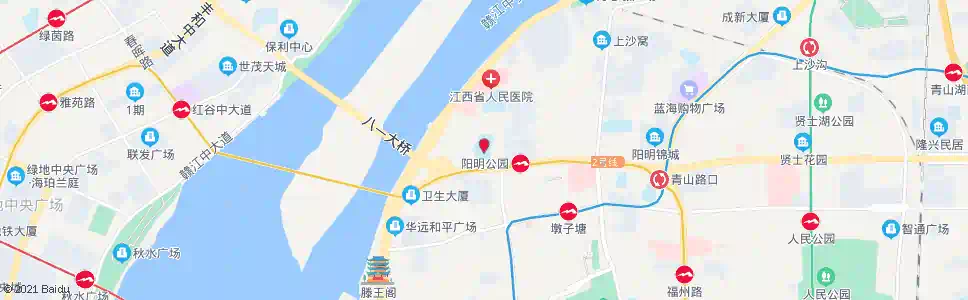 南昌八一桥(十中)_公交站地图_南昌公交_妙搜公交查询2025