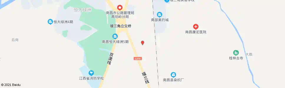 南昌横岗商店_公交站地图_南昌公交_妙搜公交查询2025