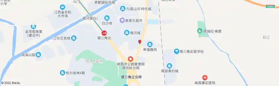 南昌银三角戴水莲肝病研究所_公交站地图_南昌公交_妙搜公交查询2025