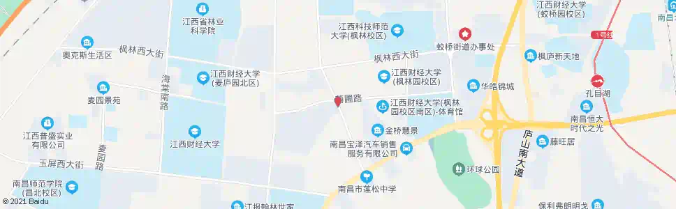 南昌菊圃路口_公交站地图_南昌公交_妙搜公交查询2025