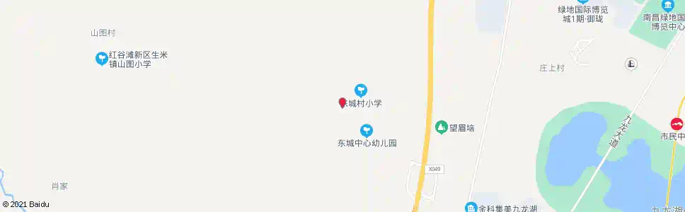 南昌东城李家西_公交站地图_南昌公交_妙搜公交查询2025