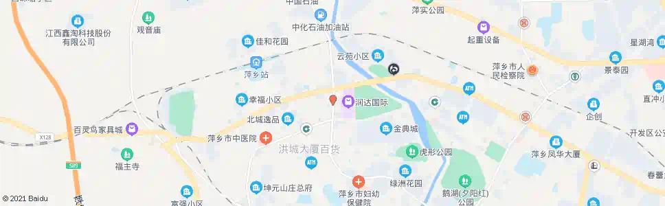 萍乡电大_公交站地图_萍乡公交_妙搜公交查询2025