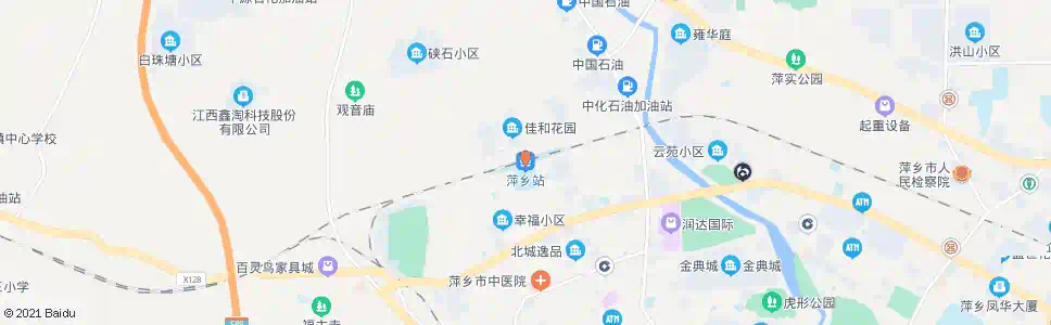 萍乡站前东路_公交站地图_萍乡公交_妙搜公交查询2025