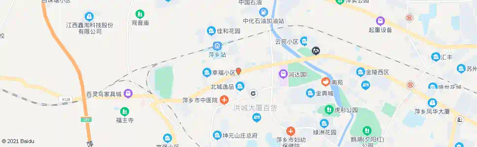 萍乡白云宾馆_公交站地图_萍乡公交_妙搜公交查询2025