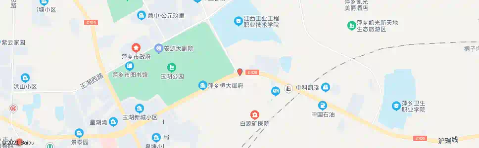 萍乡消防指挥中心_公交站地图_萍乡公交_妙搜公交查询2025