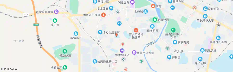 萍乡城北小学_公交站地图_萍乡公交_妙搜公交查询2025