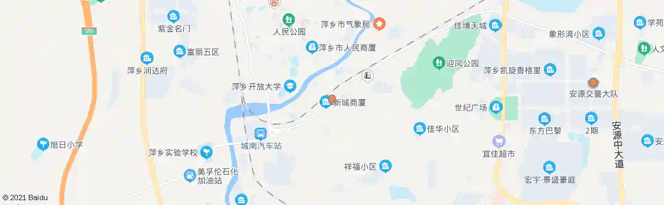 萍乡宝塔坡_公交站地图_萍乡公交_妙搜公交查询2025