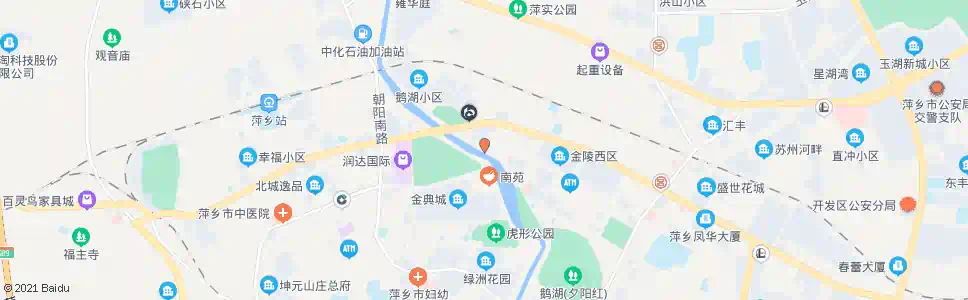 萍乡北桥桥头_公交站地图_萍乡公交_妙搜公交查询2025