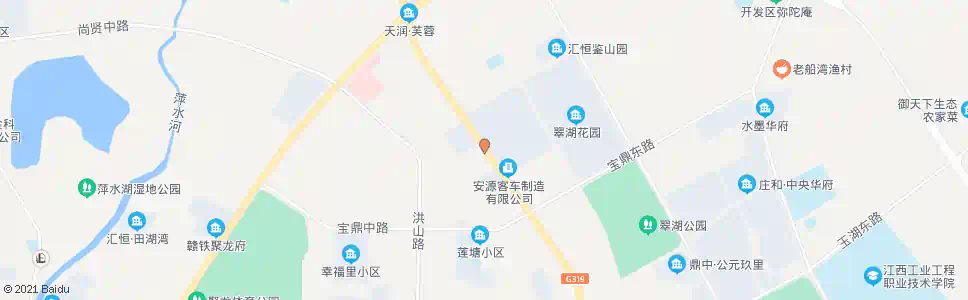 萍乡安源客车公司_公交站地图_萍乡公交_妙搜公交查询2025