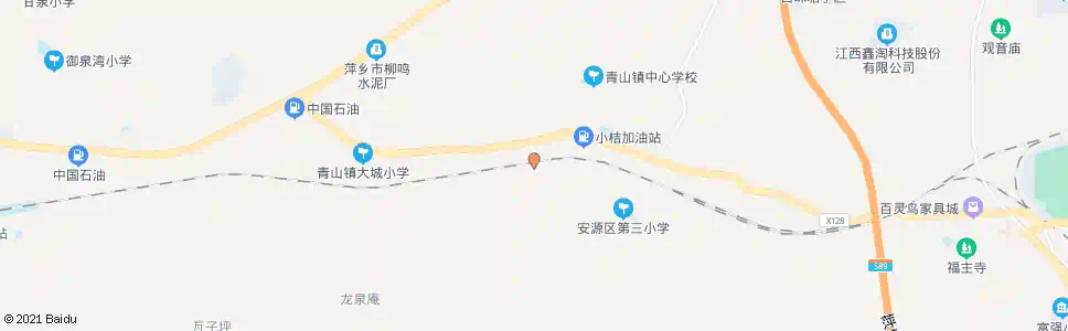 萍乡青山道口_公交站地图_萍乡公交_妙搜公交查询2025