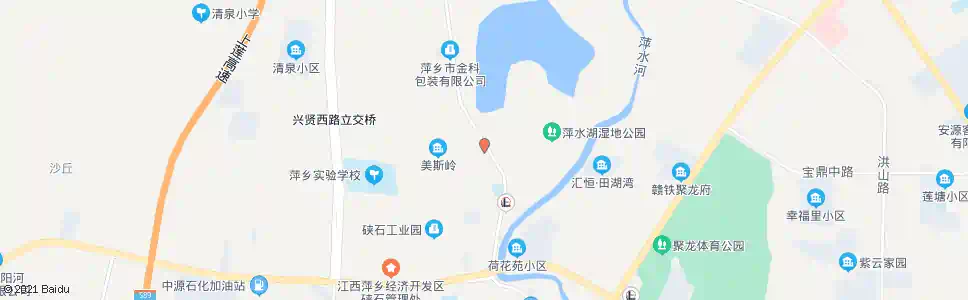 萍乡三田村_公交站地图_萍乡公交_妙搜公交查询2025