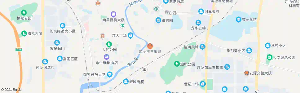 萍乡市气象台_公交站地图_萍乡公交_妙搜公交查询2025