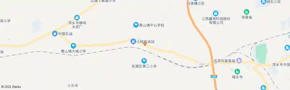 萍乡青山中学_公交站地图_萍乡公交_妙搜公交查询2025