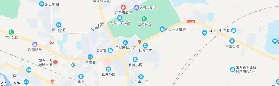 萍乡玉湖新城_公交站地图_萍乡公交_妙搜公交查询2025