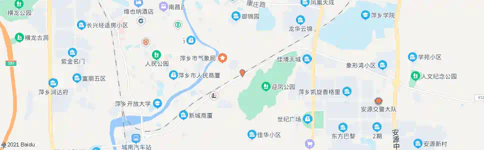 萍乡救护大队_公交站地图_萍乡公交_妙搜公交查询2025
