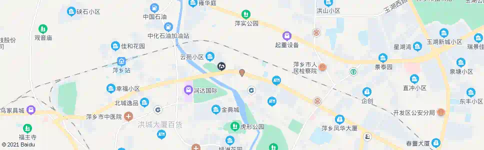 萍乡广场花园_公交站地图_萍乡公交_妙搜公交查询2025