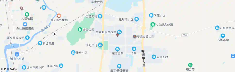 萍乡香溪美林_公交站地图_萍乡公交_妙搜公交查询2025