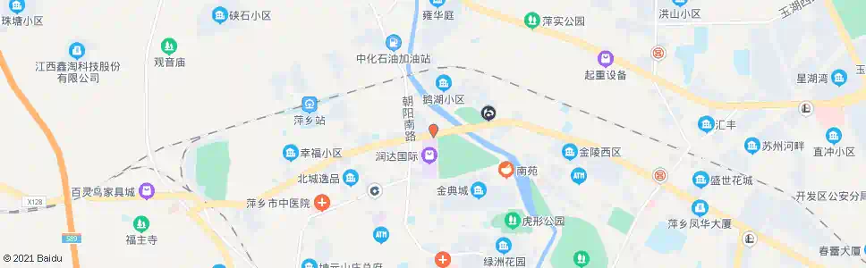 萍乡秋收广场西区_公交站地图_萍乡公交_妙搜公交查询2025