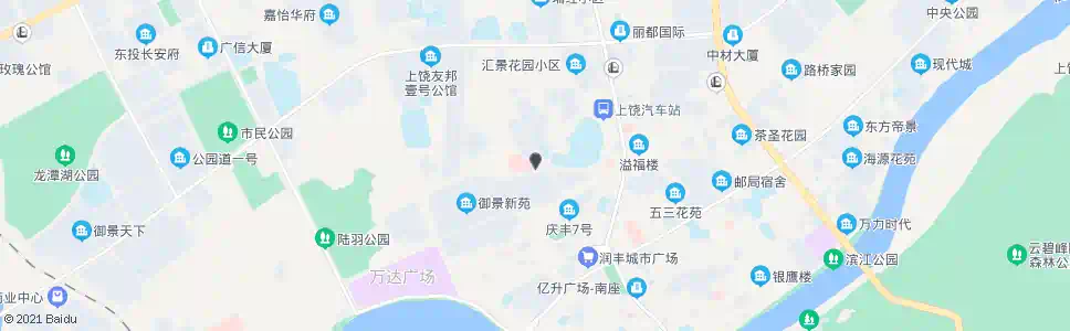上饶铁路医院_公交站地图_上饶公交_妙搜公交查询2025