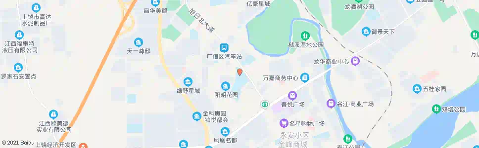 上饶县二小_公交站地图_上饶公交_妙搜公交查询2025