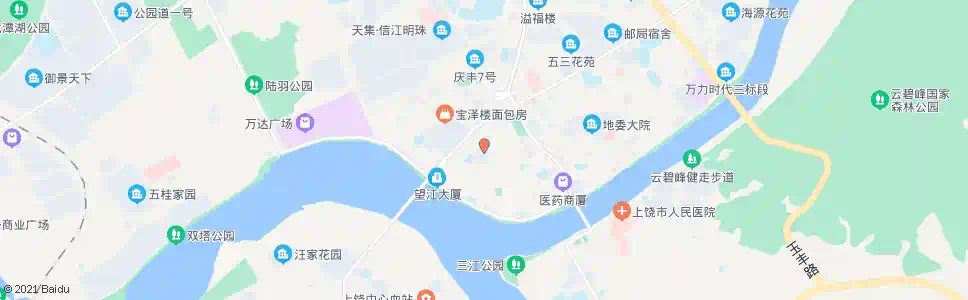 上饶白鸥园_公交站地图_上饶公交_妙搜公交查询2025