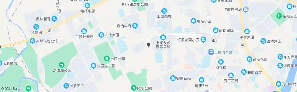 上饶四脚亭_公交站地图_上饶公交_妙搜公交查询2025